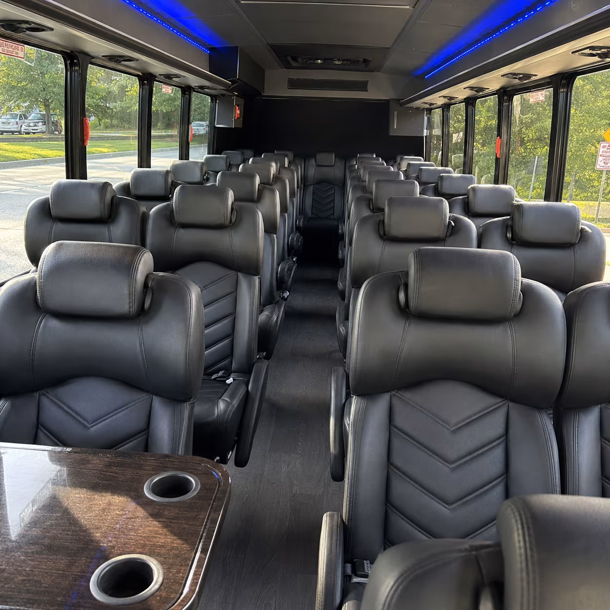 can i book a one way a round trip or a multi day package for a bus rental in clearwater