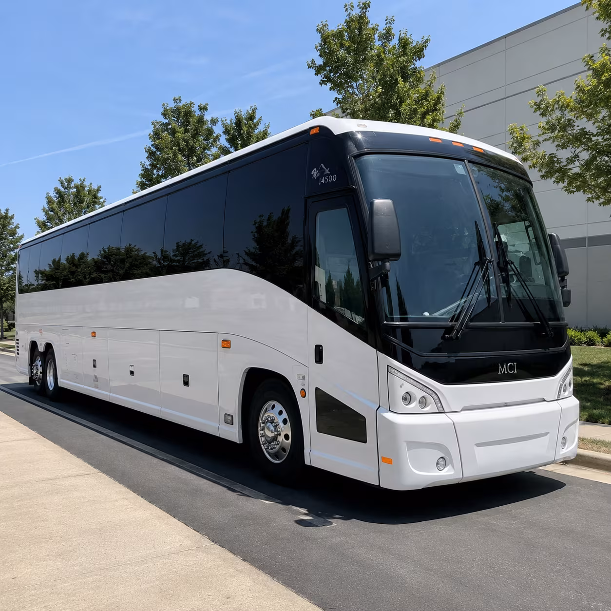 charter bus shuttle service for clearwater warehouse and distribution groups
