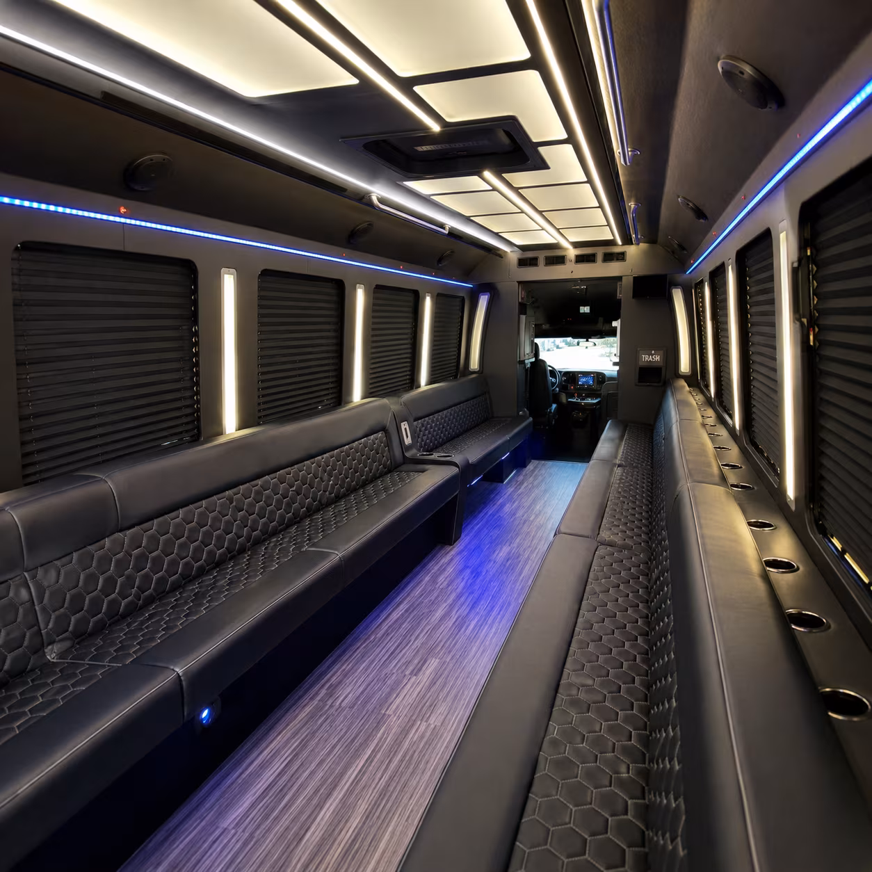 clearwater party bus rentals inside
