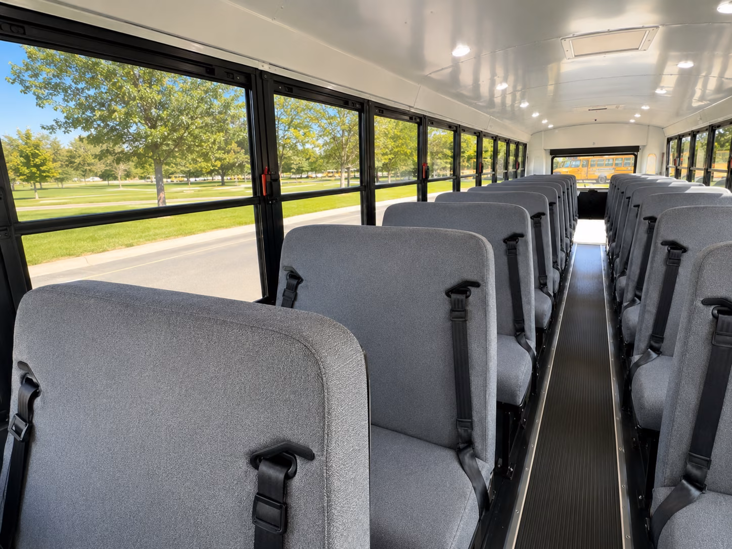 clearwater school bus inside