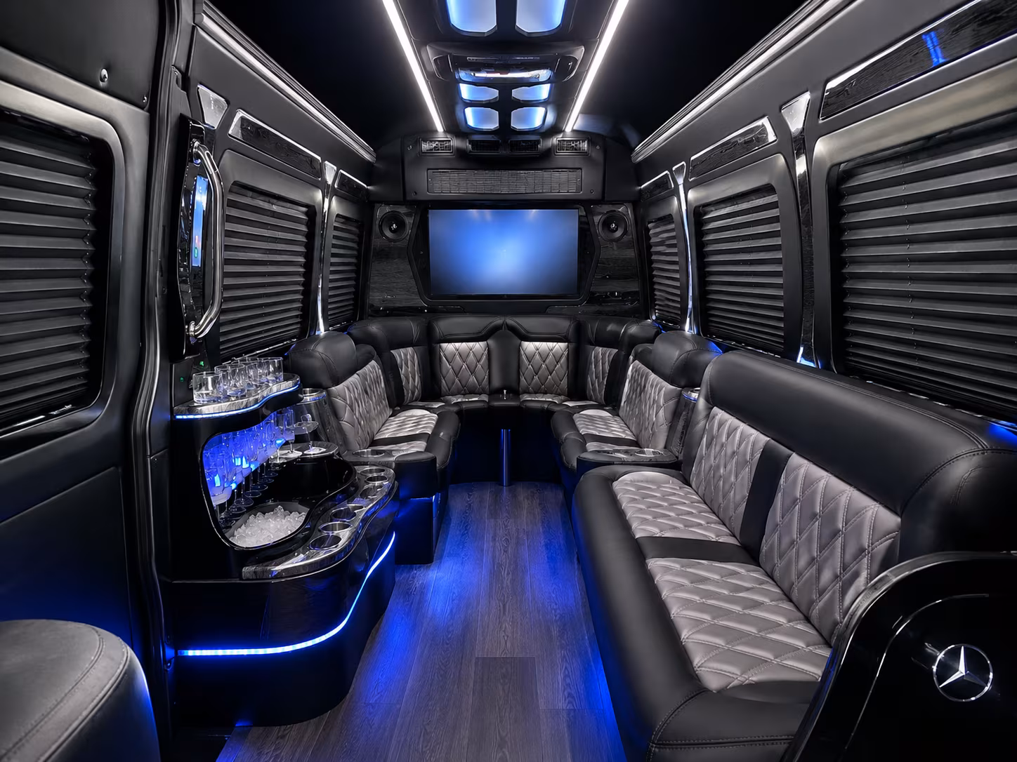 clearwater sprinter limousine interior