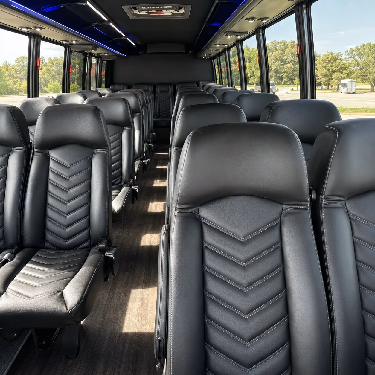 does the day of the week or the date change what a bus rental costs in clearwater
