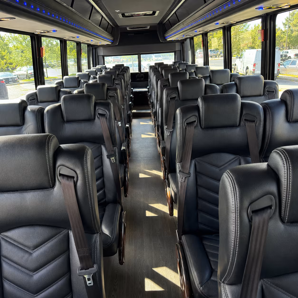 minibuses for clearwater bridal party transportation