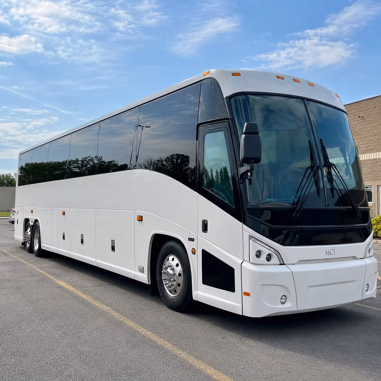 multi stop employee shuttle buses across pinellas county