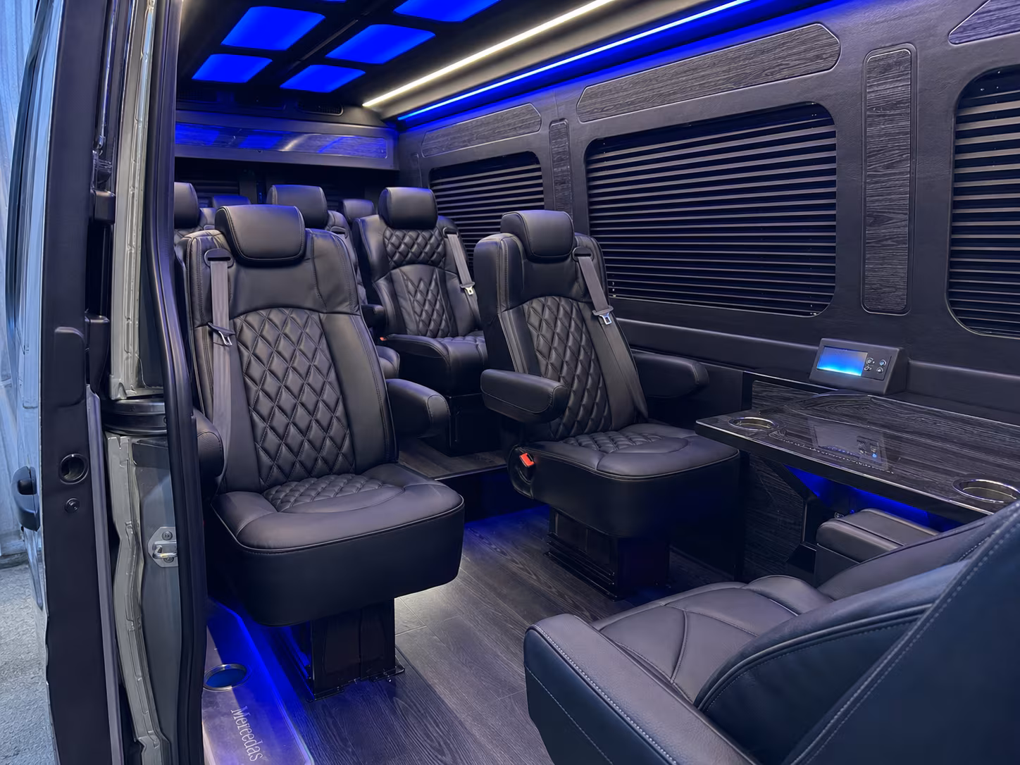 sprinter van transportation for groups and events across clearwater