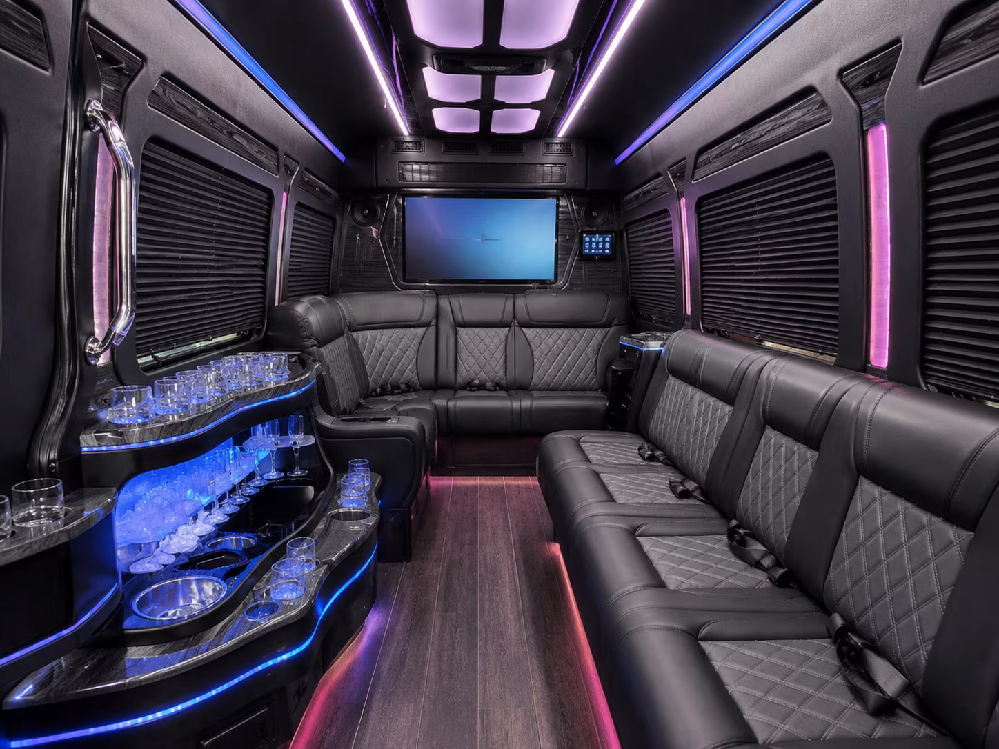 wine tour bus rentals for corporate groups and private events in clearwater